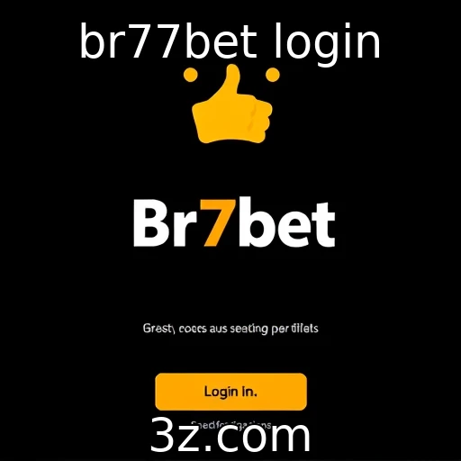 Aposte com segurança: Dicas para um login tranquilo no br77bet